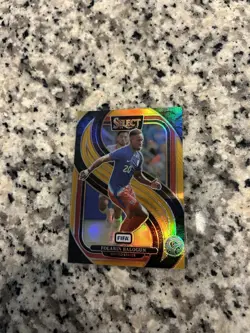 2024/25 Panini Select Gold Prizm /10 Folarin Balogun Usmnt - Image 1