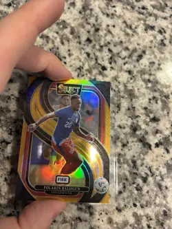 2024/25 Panini Select Gold Prizm /10 Folarin Balogun Usmnt - Image 2