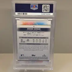 2024 Topps Inception Shohei Ohtani Purple /150 73 SSP PSA 10. - Image 2