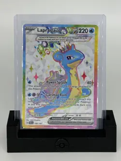 Lapras ex 158/142 NM Ultra Rare - Stellar Crown SCR - Pokemon TCG - Image 1