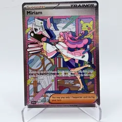 Miriam 251/198 Scarlet & Violet Base Set NM SIR Pokemon Card TCG - Image 1
