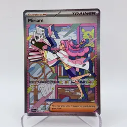 Miriam 251/198 Scarlet & Violet Base Set NM SIR Pokemon Card TCG - Image 3