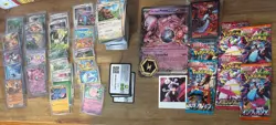 Pokemon TCG 250+ Card Bulk Lot EXs, Shiny, Sealed Packs Etc. NM+ Just See PICS - Image 1