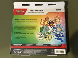 Pokemon TCG First Partner Illustration Collection Series 1 Box 3 Packs Promos - Image 2