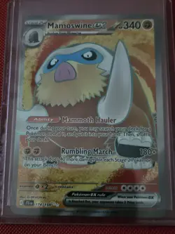 Mamoswine Ex Full Art Ultra Rare SV Journey Together 174/159 - Image 1