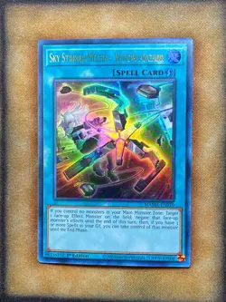 Yugioh Sky Striker Mecha - Widow Anchor MAMA-EN010 Ultra Rare 1st Ed NM - Image 1