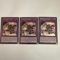 Yugioh Dominos Purge MP25-EN095 1st Secret (NM) X3 Playset - Image 1