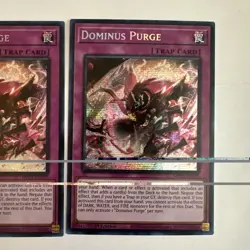 Yugioh Dominos Purge MP25-EN095 1st Secret (NM) X3 Playset - Image 4