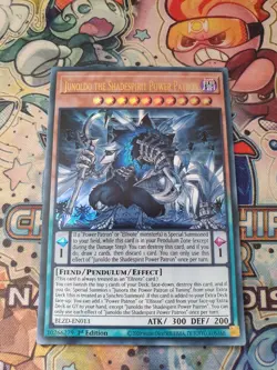 Yu-Gi-Oh! Junoldo the Shadespirit Power Patron BLZD-EN013 1st Edition Ultra Rare - Image 1