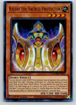 Keldo the Sacred Protector MAMA-EN025 Magnificent Mavens Yu-Gi-Oh 1st Edition NM - Image 1