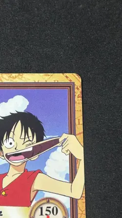 Luffy's Straw Hat - C05 - One Piece Carddass Hyper Battle card (1999 Japan) - Image 3