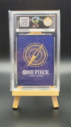 Monkey.D.Luffy (2nd Anniversary Stamped Promo) P-043 One Piece - ACE 10 - Image 2