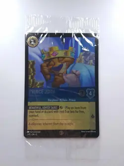 Prince John 1/P2 Villainous Exclusive Promo Disney Lorcana - Image 1