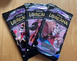 3x Booster Pack Disney Lorcana - Rise of the Floodborn, Flutgestalten, Englisch - Image 1