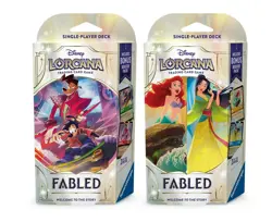 Disney Lorcana Fabled Emrald / Ruby & Amber / Sapphire - Image 1