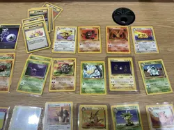 99x Vintage Pokemon Cards WOTC Base Set Jungle Fossil Team Rocket Bulk Lot 1999 - Image 3