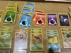 99x Vintage Pokemon Cards WOTC Base Set Jungle Fossil Team Rocket Bulk Lot 1999 - Image 4