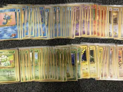 121 Vintage Japanese Pokemon Card Lot - Mixed Bulk Collection - Majority LP/EXC - Image 1