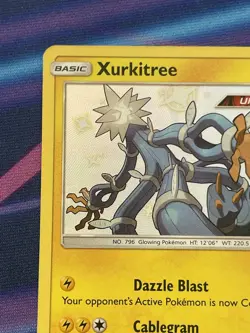 Xurkitree SHINY SV14/SV94 Hidden Fates NM Holo Foil Rare Pokemon Card - Image 2