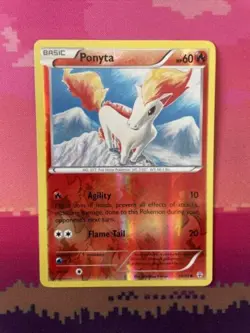 Pokemon Card Ponyta Generations Reverse Holo 14/83 Near Mint - Image 1