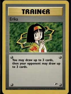 LP - Erika (100) #100/132 | Rare | Gym Heroes - Image 1