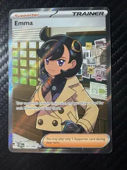 Pokemon TCG Emma Trainer 107/086 CR1 Chaos Rising Ultra Rare Holo EN - Image 1
