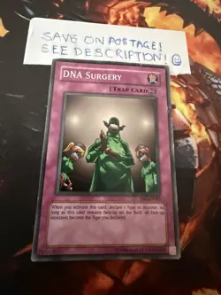 1x DNA Surgery Random Set/Edition/Rarity YuGiOh Cards Combine postage! 😊💰 - Image 1