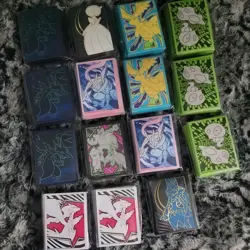 Lot of 15 Pokemon ETB Card Sleeves Sealed Official Pack - Image 2