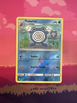 Pokemon Card Poliwhirl Unbroken Bonds Reverse Holo Uncommon 38/214 Near Mint - Image 1