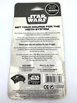 Star Wars TCG The Empire Strikes Back Booster Pack — WOTC — Sealed On Card - Image 2