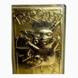 1999 Pokemon PIKACHU 23K Gold-Plated #25 Special Edition Trading Card W/ COA - Image 2
