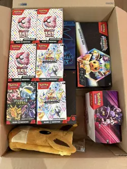 Pokemon TCG Bulk Collection Approx 1000 Cards + Accessories & Original Packaging - Image 1