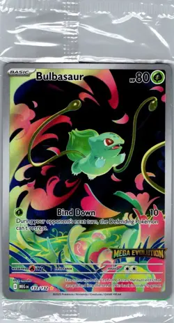 Sealed - Bulbasaur - (Mega Evolution Stamped) 133/132 - Pokemon Card - Image 1