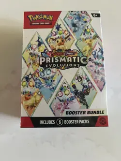 Pokemon TCG Scarlet & Violet Prismatic Evolutions Booster Bundle Factory SEALED - Image 1