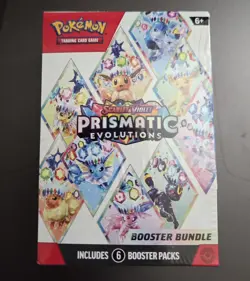 Pokemon TCG Scarlet & Violet Prismatic Evolutions Booster Bundle Factory Sealed - Image 2