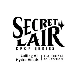 MTG SECRET LAIR - CALLING ALL HYDRA HEADS TRADITIONAL FOIL - SEALED / SIGILLATO - Image 1