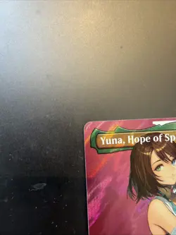 Yuna, Hope of Spira Borderless Surge Foil MTG Final Fantasy M0549 - Image 4
