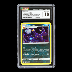 Pokemon CGC 10 Umbreon SWSH129 Black Star Promo Cosmos Holo Evolving Skies 2021 - Image 1