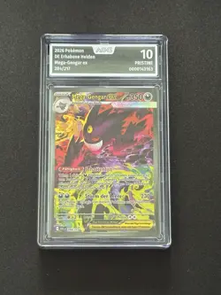 Mega-Gengar ex 284/217 PRISTINE 10 (AOG) -Pokemon Erhabene Helden - Image 1