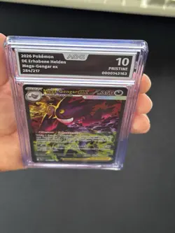 Mega-Gengar ex 284/217 PRISTINE 10 (AOG) -Pokemon Erhabene Helden - Image 3