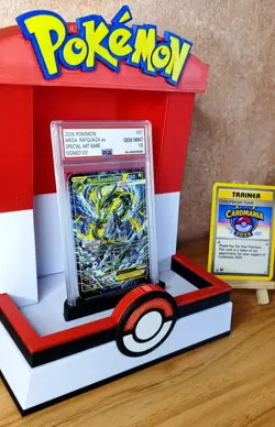 Pokemon M.Rayquaza EX 30th SAR Signed UV Italian Artist F.C 3 Of 30 F.C - Image 1