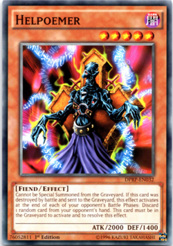 Helpoemer - DPRP-EN032 - Common - 1st Edition Yugioh - Image 1