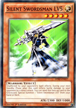 Silent Swordsman LV5 - DPRP-EN017 - Common - 1st Edition - Yugioh - Image 1