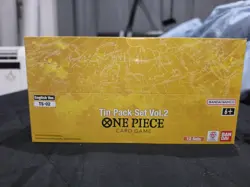Sealed Case - One Piece DISPLAY 12x Mini Tin Pack Set VOL. 2 TS-02 TS02 English - Image 2