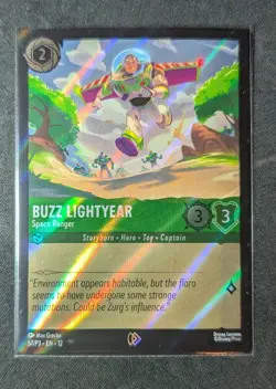 Buzz Lightyear - Space Ranger - Disney Lorcana Promo Cards (DLPC) - Image 1