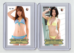 China Matsuoka rare MH Quarter Wheel #'d 2/3 Tobacco card no. 181 - Image 1