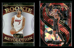 Kel'el Ware ROOKIE CARD LOT - Prizm Parallels - Miami Heat - Image 1
