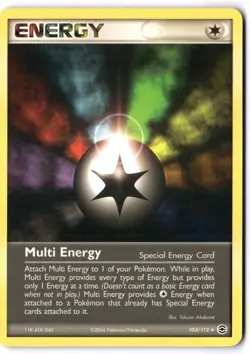Pokemon Card - Multi Energy 103/112 Rare - FireRed & LeafGreen - NM - Image 1