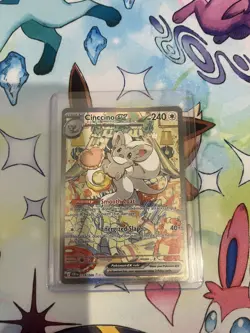 Pokemon TCG Cinccino ex 119/086 Special Illustration Rare Chaos Rising NEAR MINT - Image 1