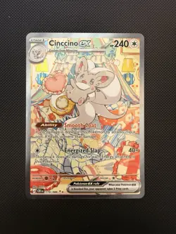 Pokemon TCG Cinccino Ex 119/086 Chaos Rising Near Mint NM - Image 1